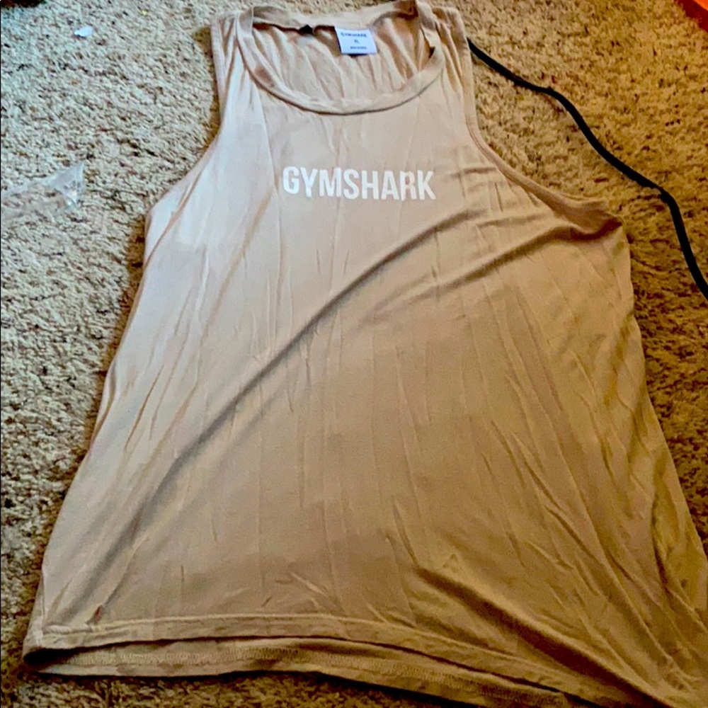 Blush side tie tank top